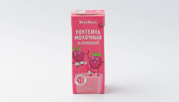 Изображение товара Коктейль детский молочный с малиной 2,5%