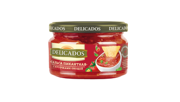 Изображение товара Соус Delicados овощной Сальса пикантная 200 г