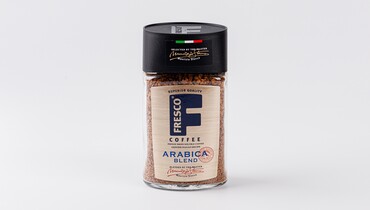 Изображение товара Кофе "Arabica Blend" растворимый натуральный сублимированный FRESCO, 100г