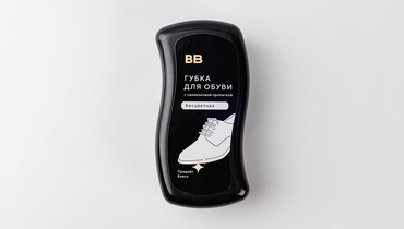 Изображение товара Губка для обуви с силиконовой пропиткой, бесцветная