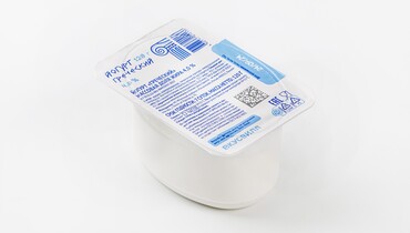 Изображение товара Греческий йогурт ВкусВилл 4% 120 г натуральный густой кисломолочный продукт