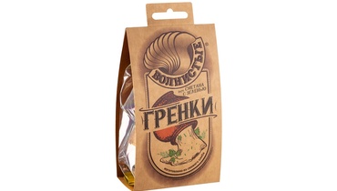 Изображение товара Гренки Волнистые жареные со вкусом сметаны с зеленью 75 г