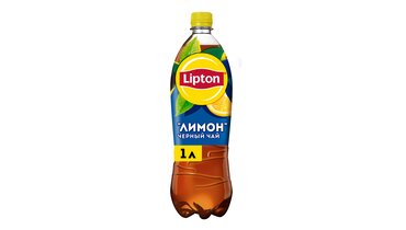 Изображение товара Холодный черный чай Lipton Лимон 1 л