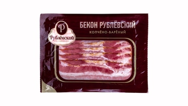 Изображение товара Бекон варено-копченый Рублевский нарезка 150 г