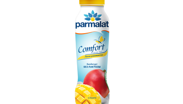 Изображение товара Биойогурт питьевой Parmalat Comfort Безлактозный Манго 290 г
