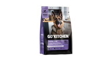 Изображение товара GO'KITCHEN полнорационный сухой корм для собак с курицей, индейкой, лососем и уткой