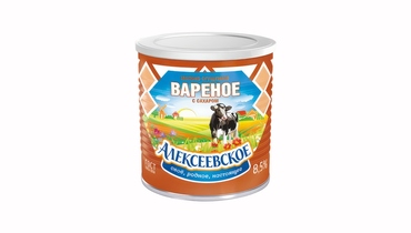 Изображение товара Молоко сгущенное Алексеевское вареное 8,5% 360 г