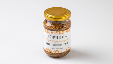 Изображение товара Горчица "Зернистая с медом"