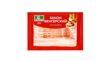 Изображение товара Бекон копчено-вареный Велком Венгерский 200 г