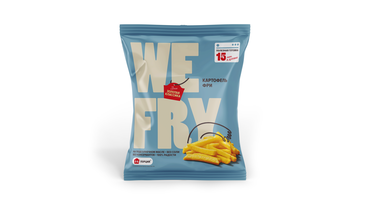 Изображение товара Картофель We Fry Классический Фри замороженный 700 г — натуральная хрустящая картошка для дома
