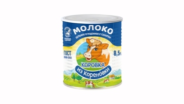 Изображение товара Молоко сгущенное Коровка из Кореновки цельное 8,5% 360 г