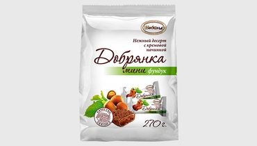 Изображение товара Конфеты Акконд Добрянка мини фундук 270 г