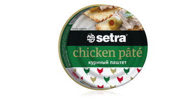 Изображение товара Паштет Setra Куриный 100 г