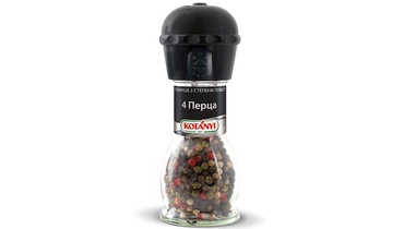 Изображение товара Приправа Kotanyi 4 перца мельница 35 г — смесь специй для мяса и блюд