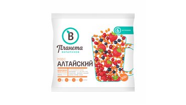 Изображение товара Смесь ягодная Планета Витаминов Морс Алтайский замороженная 300 г