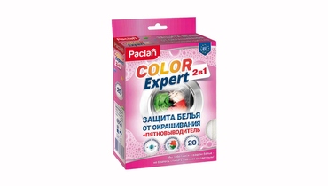 Изображение товара Салфетки Paclan Color Expert для защиты белья от окрашивания 20 шт