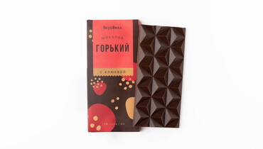 Изображение товара Шоколад горький с клюквой