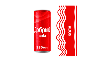 Изображение товара Напиток газированный Добрый Cola 330 мл