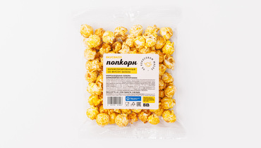 Изображение товара Попкорн карамелизированный со вкусом банана