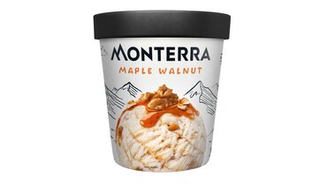 Изображение товара Мороженое пломбир Monterra Грецкий орех с кленовым сиропом 480 мл