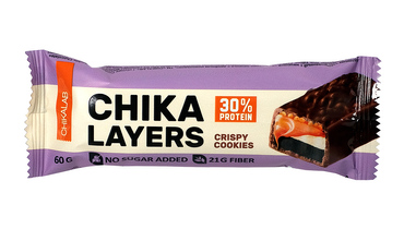 Изображение товара Батончик протеиновый Chikalab Chika Layers Хрустящее печенье 60 г