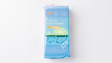 Изображение товара Губки кухонные, 5 шт