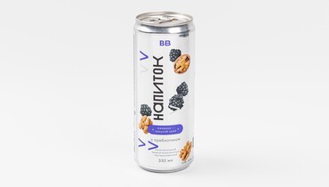 Изображение товара Напиток "Ежевика-грецкий орех" с пребиотиком