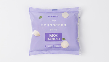 Изображение товара Сыр "Моцарелла" (мини) без лактозы, 225 г