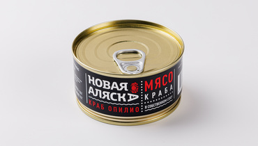 Изображение товара Мясо краба опилио в собственном соку, 130 г