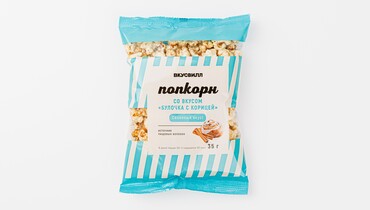 Изображение товара Попкорн со вкусом "Булочка с корицей"