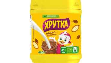 Изображение товара Какао-напиток Хрутка быстрорастворимый 480 г