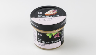 Изображение товара Риет из икры трески и камчатского краба 100 г ВкусВилл