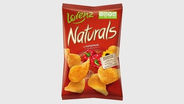 Изображение товара Чипсы картофельные Lorenz Naturals с паприкой 100 г