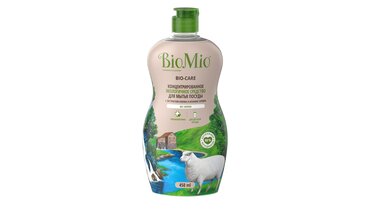 Изображение товара Средство для мытья посуды BioMio Bio-care Хлопок 450 мл без запаха