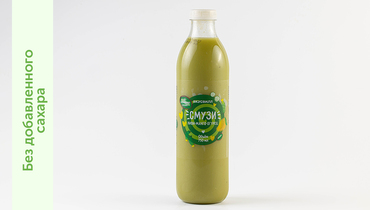 Изображение товара Смузи ВкусВилл Киви-манго-огурец 750 мл натуральный витаминный напиток