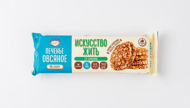 Изображение товара Печенье овсяное Полет Искусство Жить со злаками мальтите 200 г