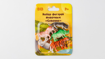 Изображение товара Набор фигурок животных "Саванна"