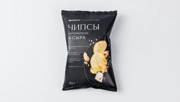Изображение товара Чипсы картофельные "Четыре сыра"