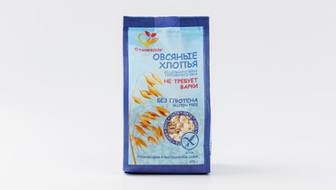 Изображение товара Хлопья овсяные из голозерного овса без глютена "Не требующие варки"