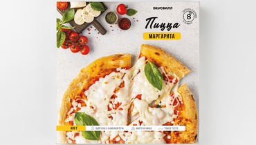 Изображение товара Пицца Маргарита ВкусВилл 400 г — классическая итальянская пицца для дома