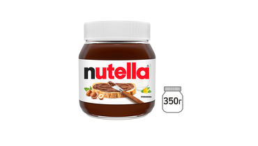 Изображение товара Ореховая паста Nutella с добавлением какао 350 г натуральный вкус и кремовая текстура