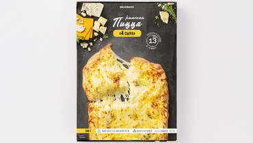 Изображение товара Пицца римская '4 сыра' замороженная, 380 г от ВкусВилл