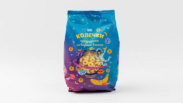 Изображение товара Колечки кукурузные со вкусом банана