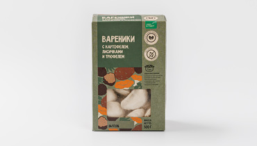 Изображение товара Вареники с картофелем, лисичками и трюфелем