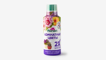 Изображение товара Комнатные цветы, Florizel, комплексное удобрение, 350 мл _ СО