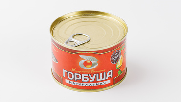 Изображение товара Горбуша натуральная, 245 г