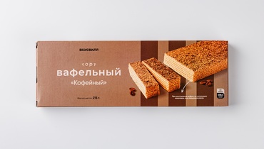 Изображение товара Торт вафельный "Кофейный"