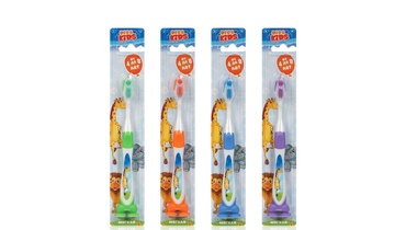 Изображение товара Зубная щетка детская D.I.E.S Kids от 4-8 лет мягкая щетина в ассортименте 1 шт