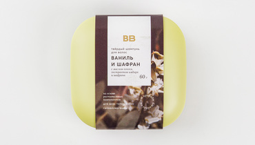 Изображение товара Шампунь твердый "Ваниль и шафран"