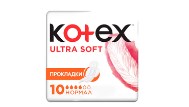 Изображение товара Прокладки гигиенические Kotex Ultra Normal Soft 10 шт
